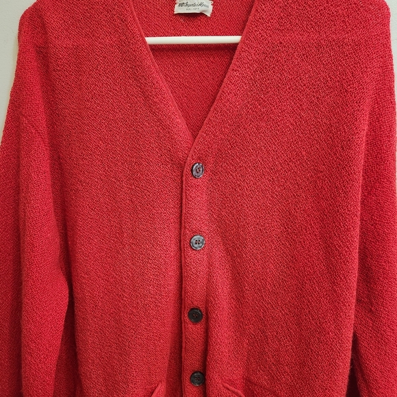 Vintage Milwaukee Knit 100% Alpaca Cardigan Size Large - Picture 2 of 9